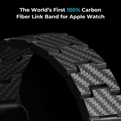 Carbon Fiber Watch Band - Retro